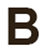 Buchstabe B