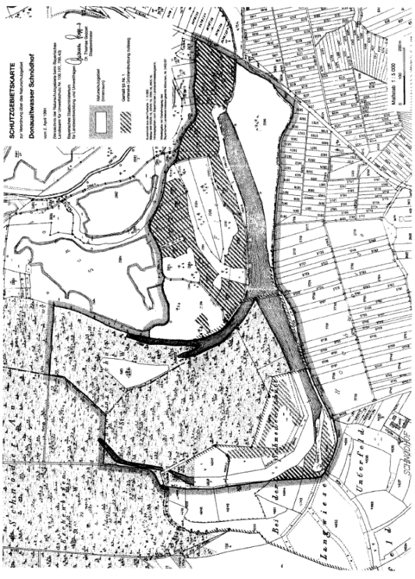 Schutzgebietskarte 1:50000
