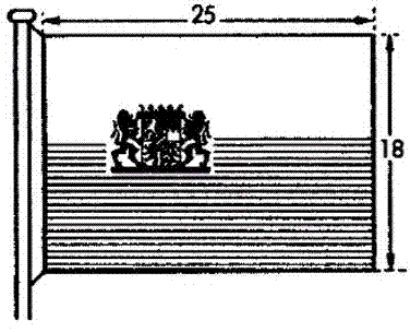 Dienstflagge des Bevollmächtigten des Freistaates Bayern